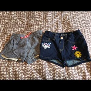 Girls shorts bundle of 2 💜